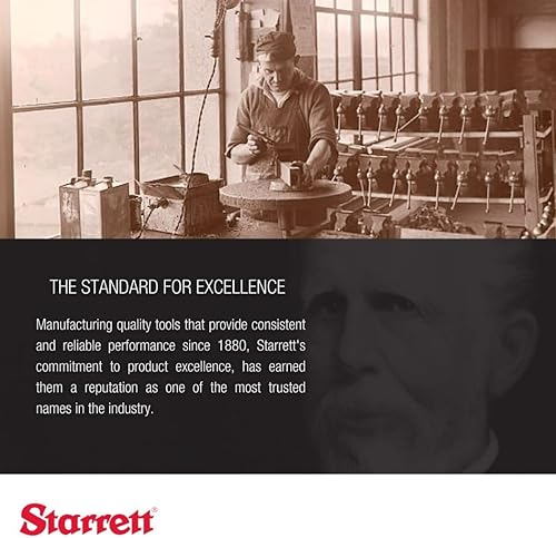 Miniatura 61 de Starrett Sierra de agujero de grano de diamante, ideal para perforar agujeros de diámetro pequeño, diámetro de 4-1/8 pulgadas, profundidad de corte