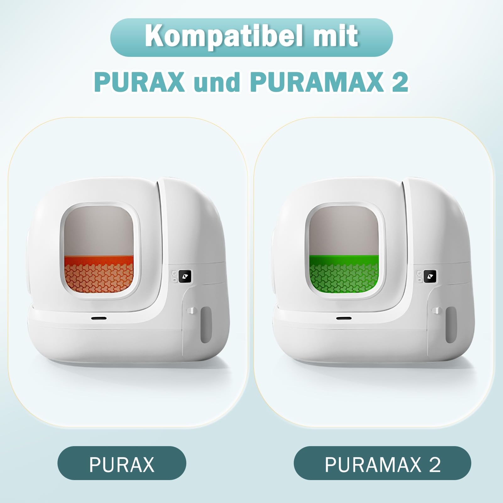 6 x N50 neutralizator zapachów 2.0 do Pura Max & Pura Max 2 – wkłady do usuwania zapachów do samoczyszczących kuwety dla kotów, ekskluzywna kompatybilność, długotrwała kontrola zapachu