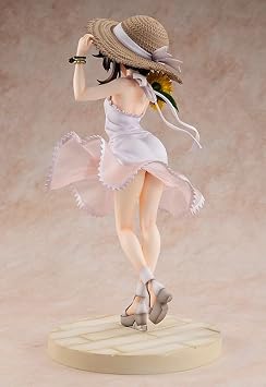 Kadokawa KonoSuba: Legend of Crimson: Megumin (Sunflower One-Piece Dress Version) PVC Figure, Multicolor