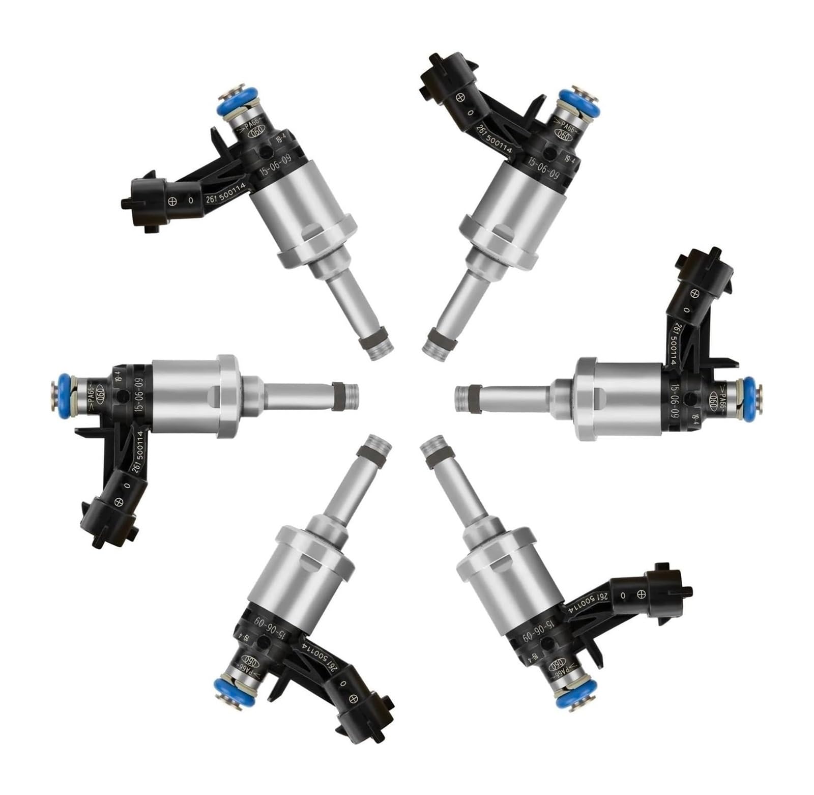 Kkiudvc One Color Car Fuel Injector For Gm For Cadillac 3.6L 12611545 12632255 0261500114 217-3445 Fj994 Supply 6X 12638530 Fuel Injectors 2008-2011