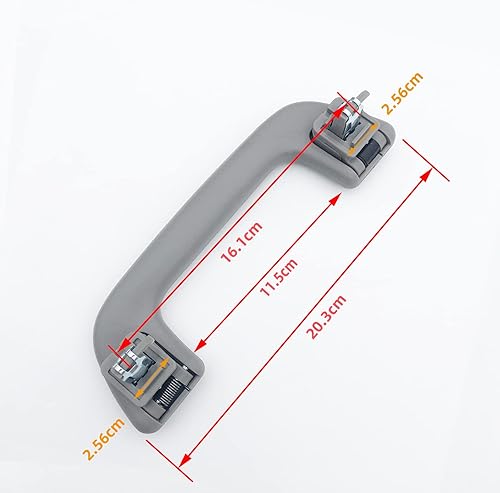 Miniatura 9 de Tirador de techo automático Agarradera gris con gancho LH  RH universal para Toyota para Corolla para Rav4 Yaris Vios OEM 74610-52020 (pasamanos