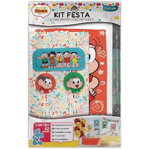 Kit Festa Turma Da Monica