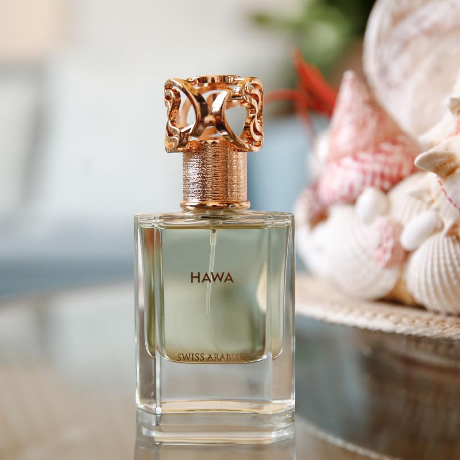 Swiss Arabian Hawa Eau de Parfum Unisex 50ML - Eine Harmonie aus Fruchtig-Blumigem, samtigem Kaschmir und Cremigem Sandelholz - Verführerischer Blumenduft