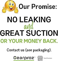 Vista 2 de Gearproz Tapa de popote para Hydro Flask Kit de repuesto de accesorios de botella de boca ancha para hidrofrask, Thermoflask, Simple Modern, tapas