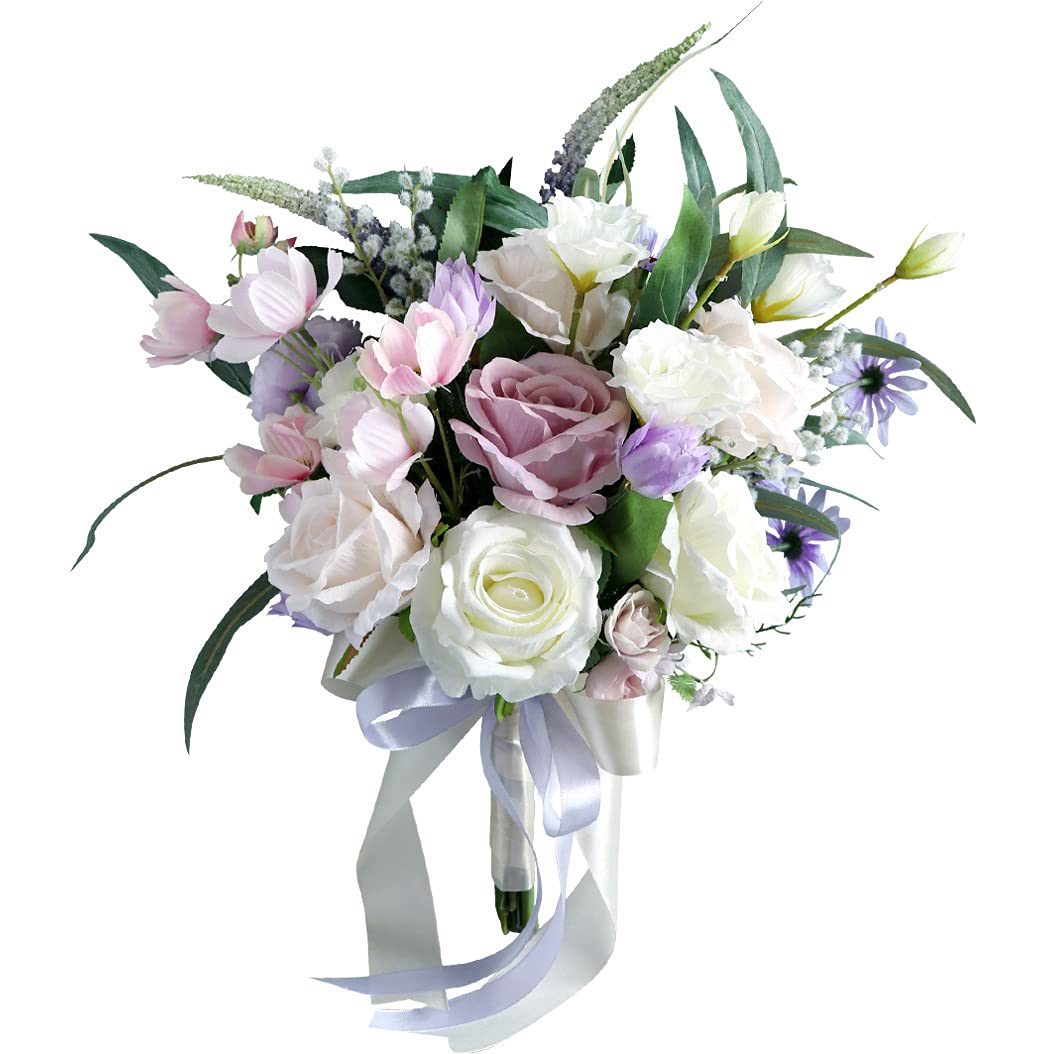 Bouquet da Damigella d'Onore per la Sposa, Bouquet di Fiori Artificiali, centrotavola rustici per Decorazioni da tavola.