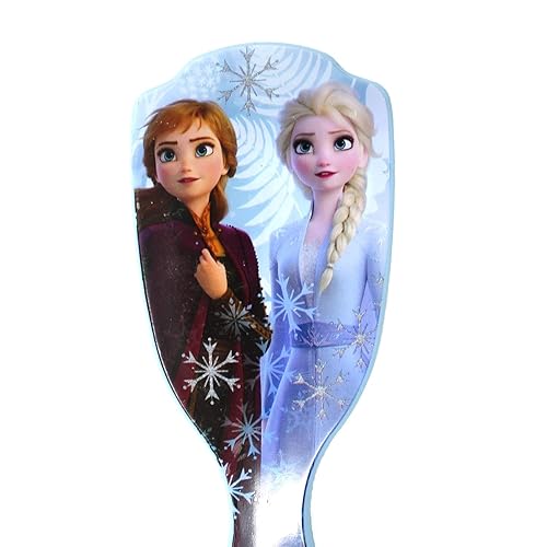 Juego de 16 accesorios para el cabello de Frozen II, incluye 1 cepillo, 11 ligas para el cabello, 2 lazos, 2 broches para el cabello