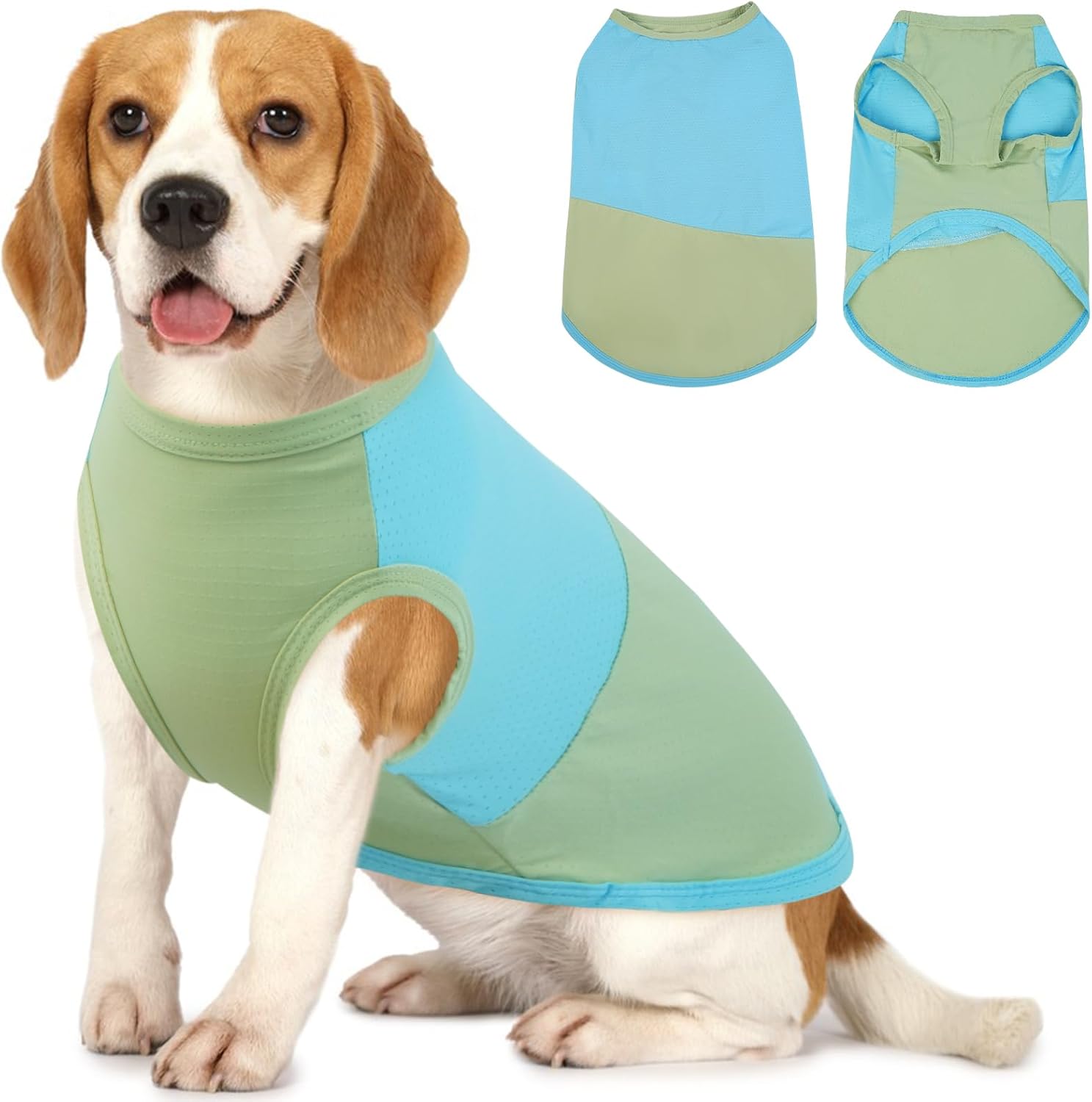 BRKURLEG Dog Cooling Vest: UPF 50+ & Quick-Dry Summer Wear