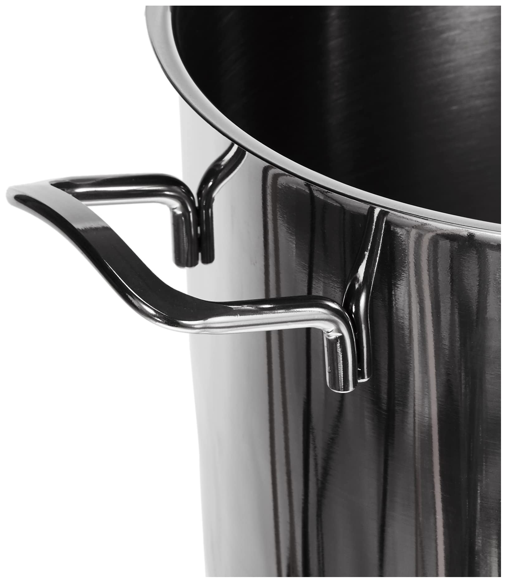 H&H Inox Elodie Fondo Induzione Cm22 Lt6,5 Pentole E Preparazione Cucina, Acciaio Inossidabile, Argento, 22 cm