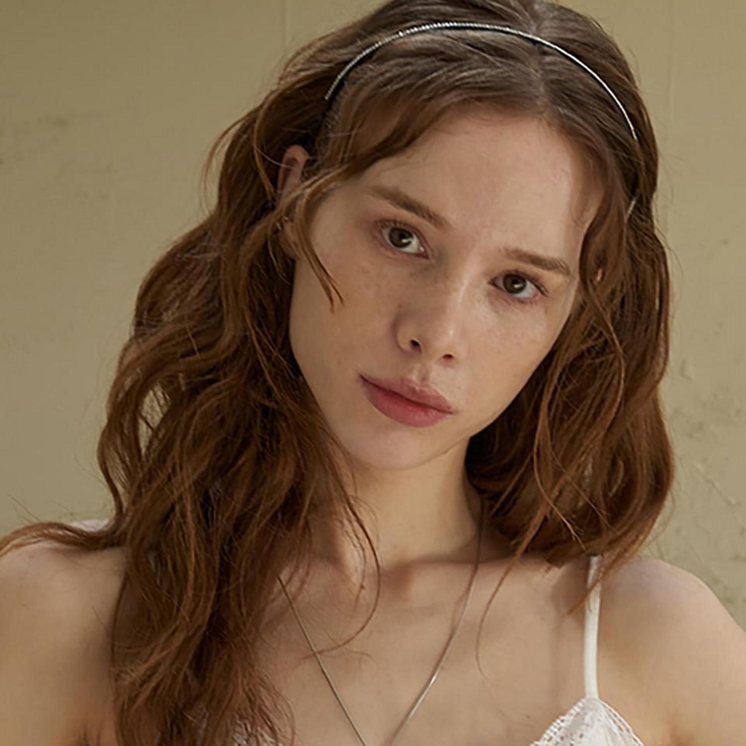 WOVOWOVO 2 Pcs Thin Headbands for Women Non Slip Sparkly Rhinestone Headbands Gorgeous Skinny Head Bands Crystal Silver Hairbands Headpiece Hair Accessories - Image 4