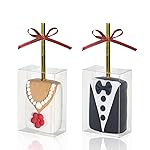 RomanticBaking 37 PCS 3.5x 2.4x 1.38Clear Rice Krispie Treat Boxes with Hole for Cakesickle, Small Macaron, Candy,& Treat Boxes Party Favors