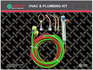 GENTEC KCMA26SP Compact Torch Oxy-Acetylene Kit for Soldering/Brazing