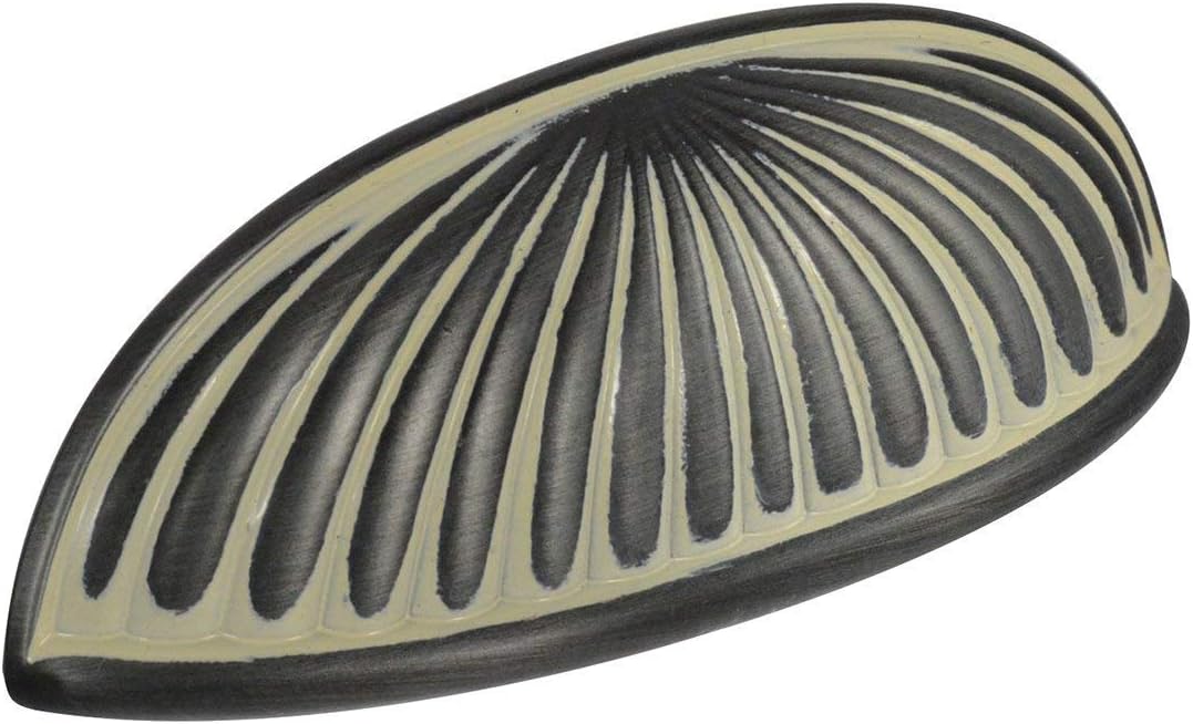 Continental Hardware #RL061015-3 in. (76mm) Center-to-Center Sumner Street Vintage Cabinet Pull - White-Washed Pewter - 25 Pack