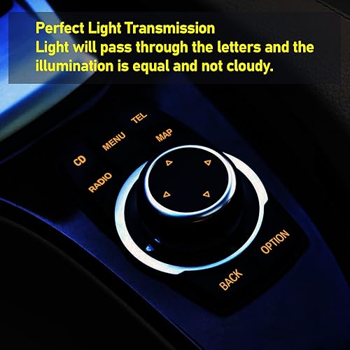 Miniatura 5 de Jaronx Compatible con botones BMW iDrive, para BMW iDrive, botón multimedia, reemplazo de botón para 1' E81 E82 E883' E90 E92 E935' E60 E616' E63