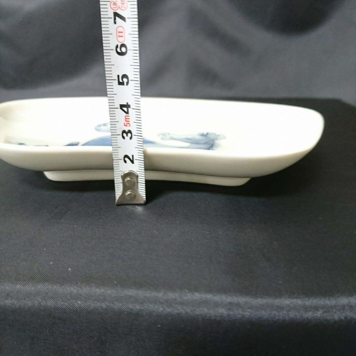 Amazon.co.jp: 有田焼 しん窯 青花 やすのり 馬 飾り皿 元箱なし 干支