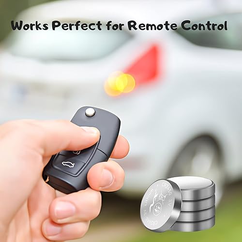 Miniatura 6 de Tsrwuily CR2450 - Batería de litio de 3 V, transmisor de entrada remota sin llave, paquete de 6 unidades de energía de mayor duración (6 piezas)