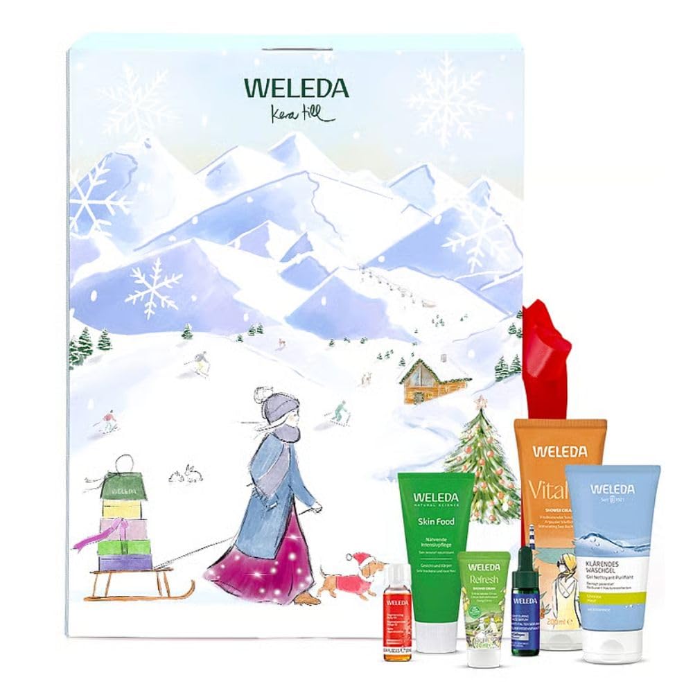WELEDA - Calendrier de l'Avent - 24 surprises soin et nature - Edition Limitée