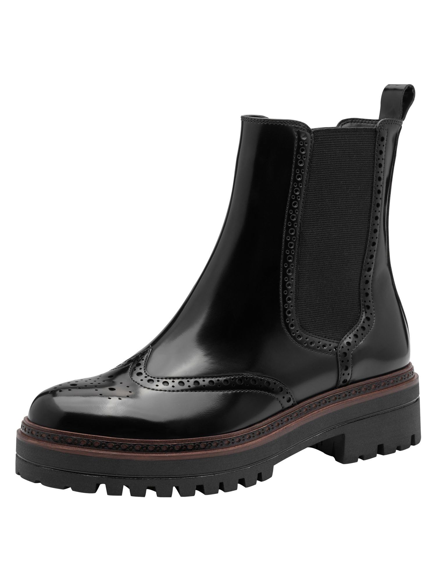 Tamaris Women's Chelsea Boots 1-25463-45, black, 6.5 UK