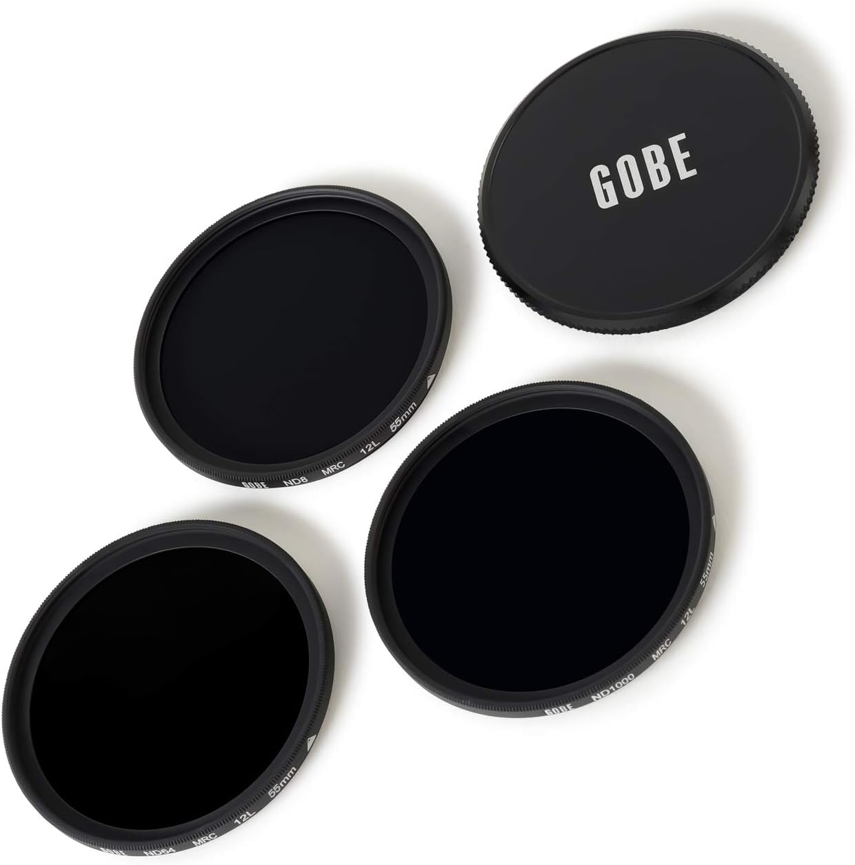 Gobe 55mm ND8, ND64, ND1000 Lens Filter Kit (1Peak)