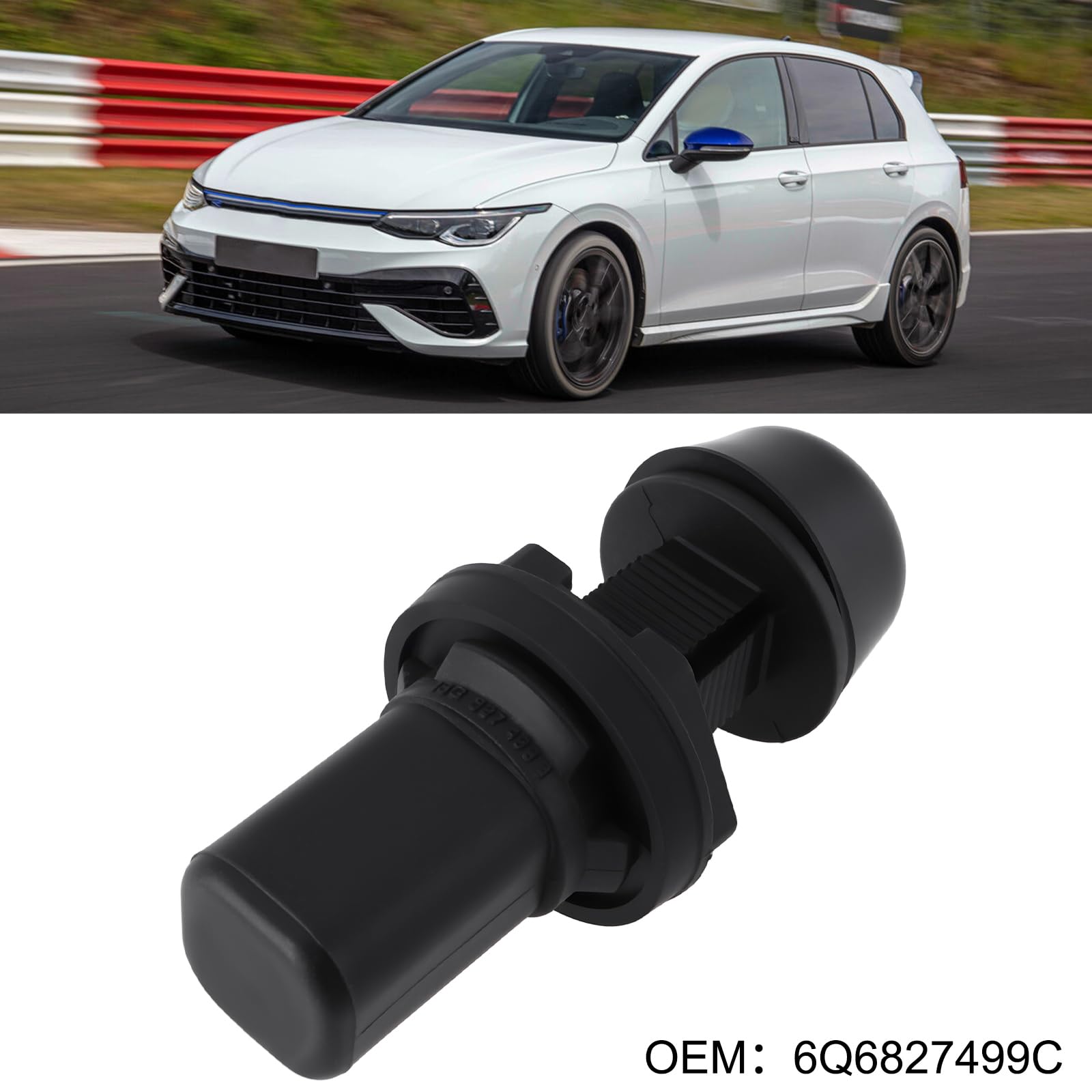 2 Topes para Portón Trasero de Coche 6Q6827499C Compatibles con VW Y Golf