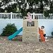 Step2 Naturally Playful Woodland Climber, Kids Outdoor Playset, Backyard Playground Set, Slide, Rock Climbing, Outside Jungle Gym, For Toddlers 2-6 Years Old