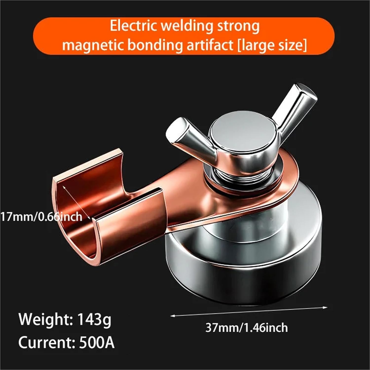 1 PC Welder Welding Magnetic Grounding Tool, A Special For Single Head(Small size)