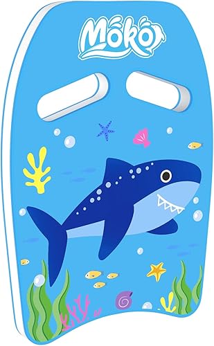 Miniatura 17 de MoKo Tabla de natación de dibujos animados, tabla de ejercicios de piscina, equipo de ejercicio para promover la posición de natación natural