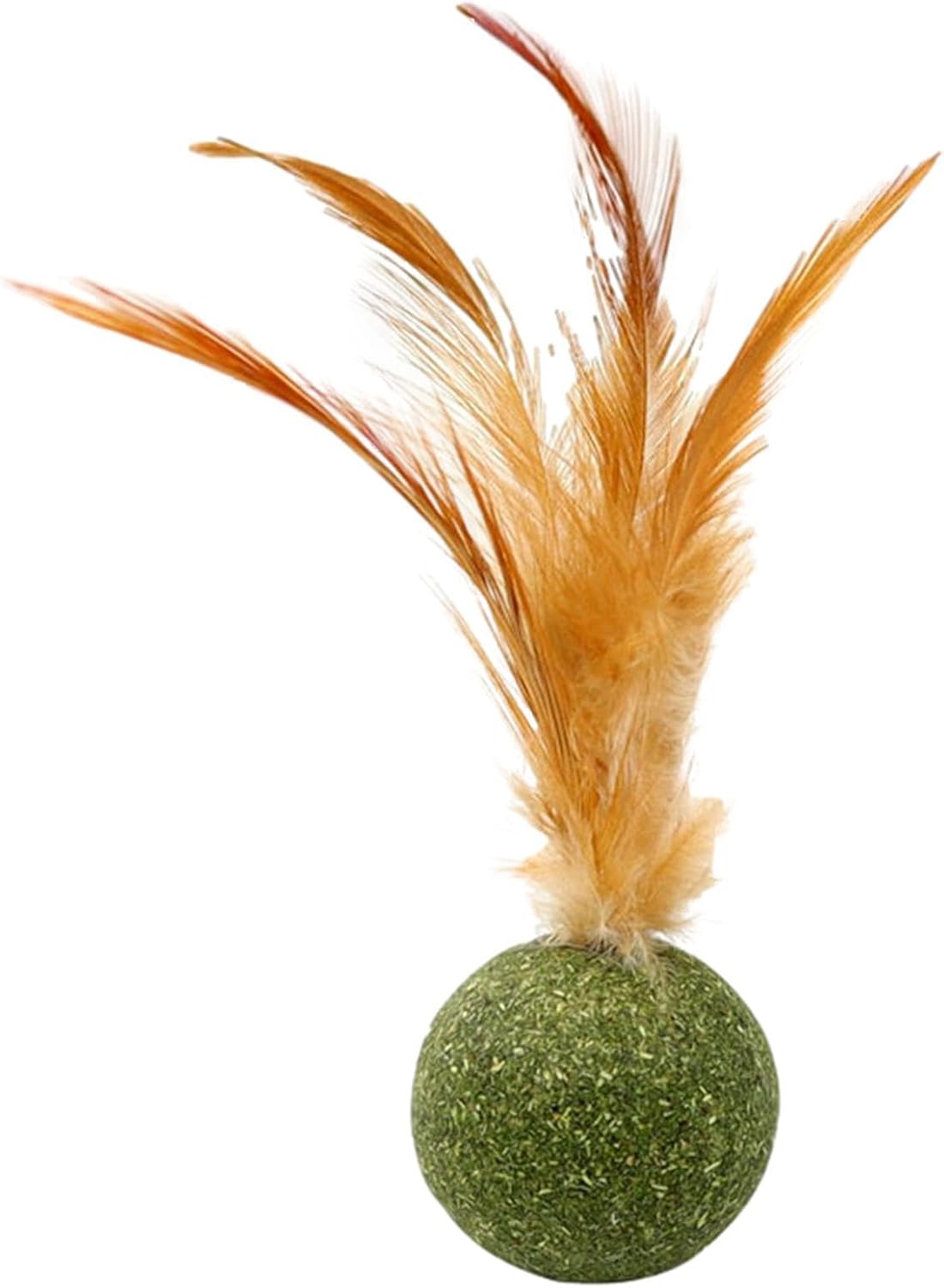 Interactive Catnip Feeding Sphere – Edible Lollipop Toy, Natural Kitten Entertainment Balls | Pouncing Paw Stimulation Accessory, Care Treat Sphere Ideal Feline Playtime Gadget