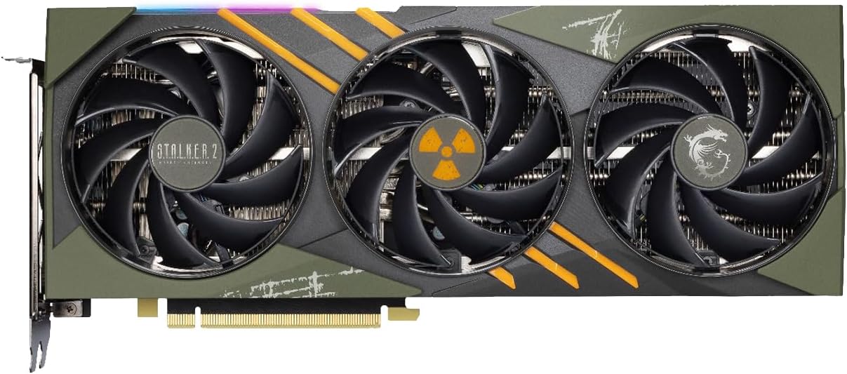 MSI GeForce RTX 4070 Ti Super 16G Gaming Slim Stalker 2 Edition 16GB GDDR6X Video Card