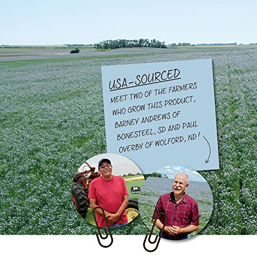 Knwble Grwn Pure Flaxseed Oil, Fresh, Expeller Pressed, Plant-Based, Gluten-Free, Cooking Oil, 16 Fl Oz #TOP5