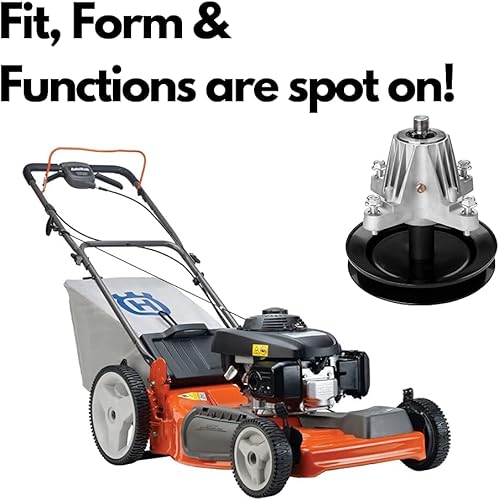 Miniatura 6 de 918-04822B - Conjunto de husillo para cortacésped Cub Cad et LTX 1040, husillo de cubierta compatible con cortacéspedes Craftsman Troy Bilt Pony