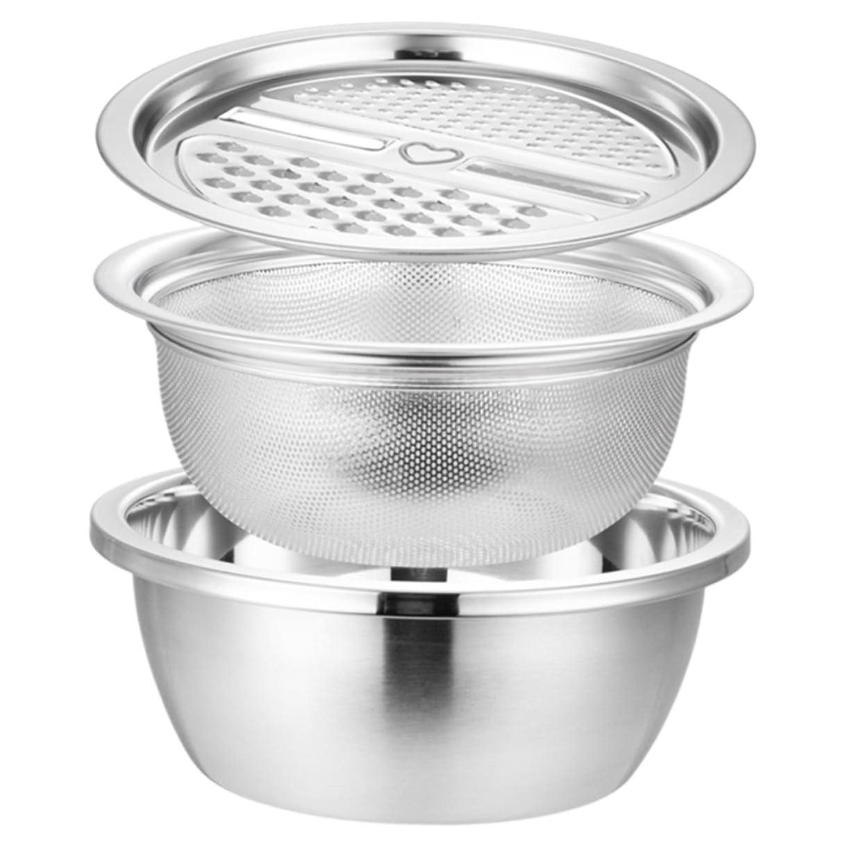 Coupe-Légumes Inox COLLBATH pour Ne Plus Accumuler la Vaisselle en Cuisine