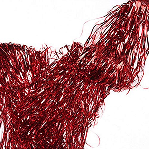 Image of Party Propz Foil Curtain Set of 4 (Red)