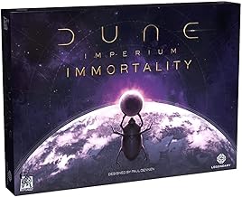 Dune Imperium: Immortality – Board Game by Dire Wolf Digital 1-4 Players – 60-120 Minutes of Gameplay – Games for Game Night – Teens and Adults Ages 14+ - English Version