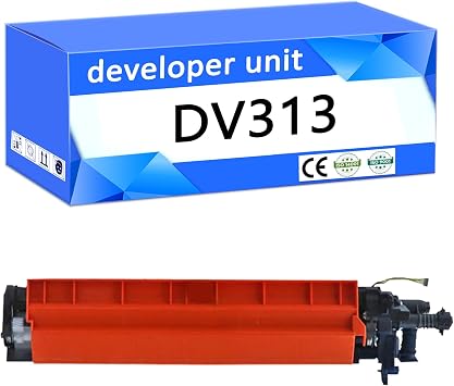 for Konica Minolta DV313 DV-313 DV313K DV313C/M/Y Developer Unit, Compatible for Bizhub C308 C368 C258 C458 C558 C658 Printers Developer 1 black