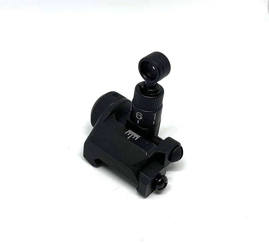 フロント＆リアサイト KAC刻印入り Amazon | CYMA製Knight's KACタイプ600Mフリップアップ標準20mm