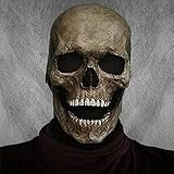 Halloween Mask Skull Mask Moving Jaw Halloween Masks for Adults Full Head Scary Realistic Skeleton...