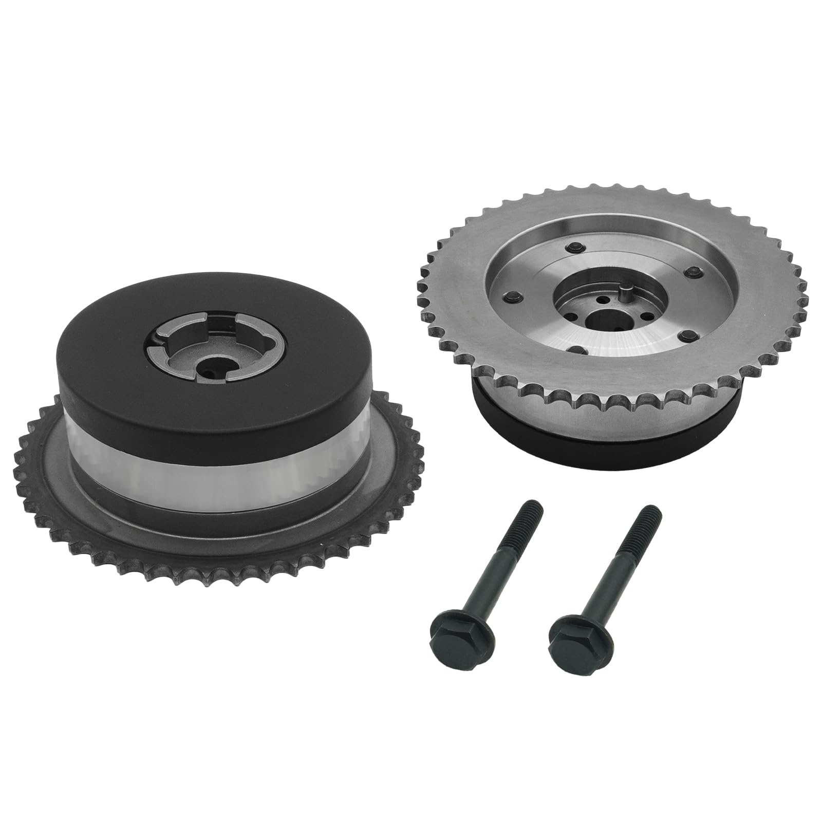 12621505 VVT Sprocket Cam Phaser Intake Exhaust Gear for 2012-2017 Chevy Equinox Malibu Impala/for GMC Terrain/for Buick Lacrosse Regal Verano 2.4L L4 Engine Replace 917-254 12578516