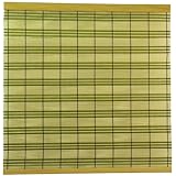 三宅製廉 すだれ PP 市松 88×90 グリーン 51035