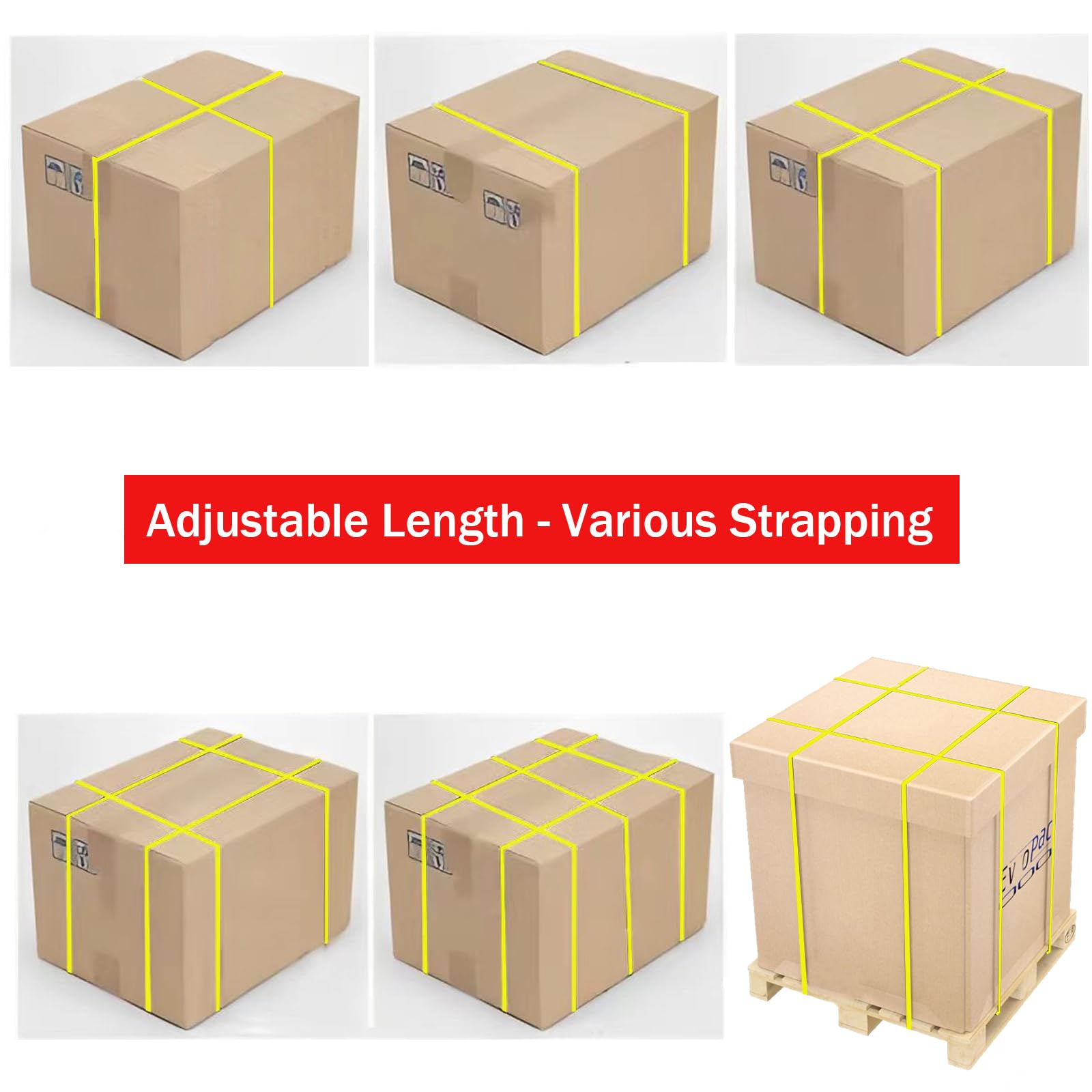 Yellow Banding Strapping Kit - Secure Your Shipments -5