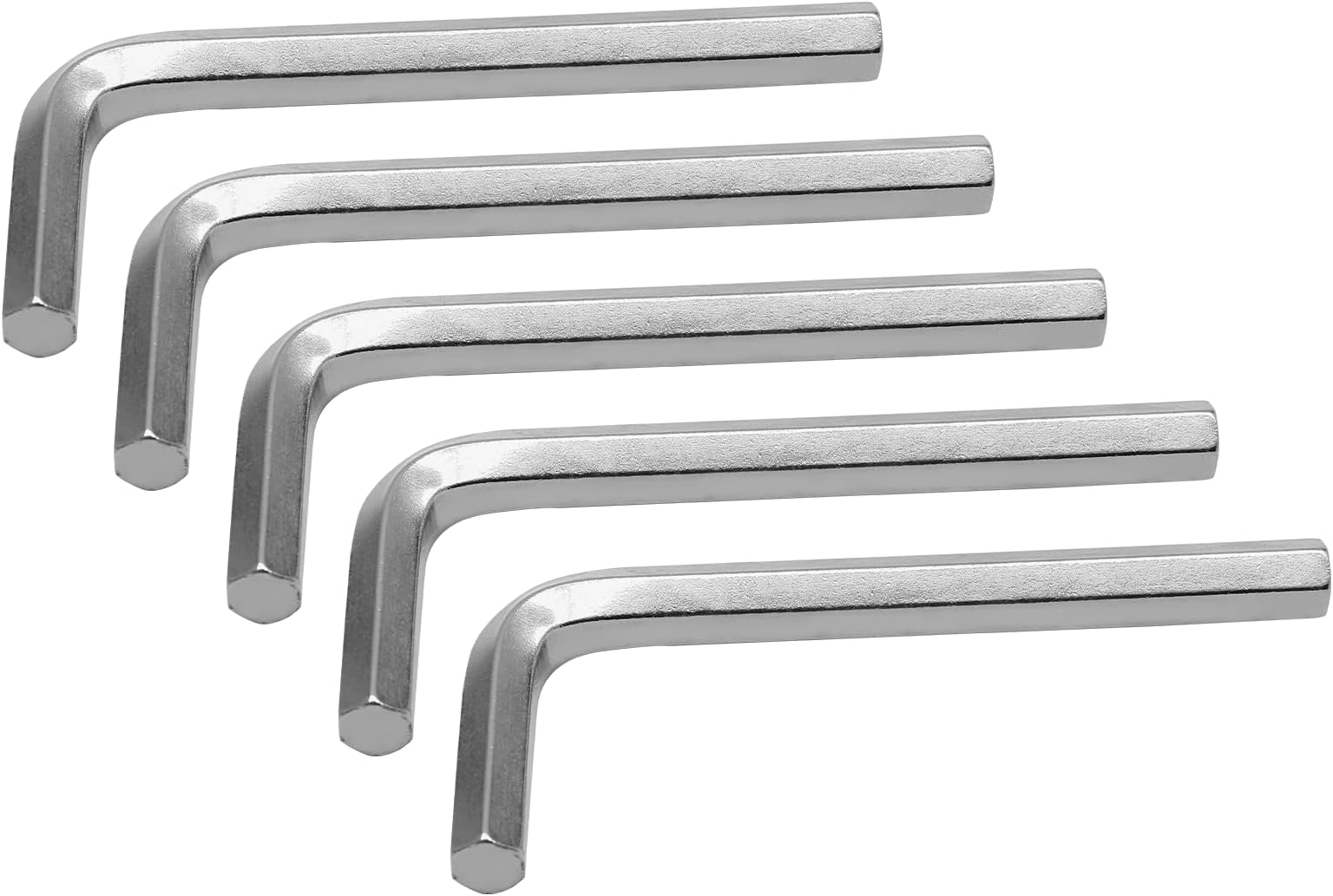 Piutouyar 8mm Hex Key Allen Key L Shaped Wrench Set (5Pcs) for Bike & Furniture Repair