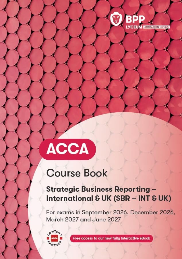 ACCA Strategic Business Reporting: Course Book