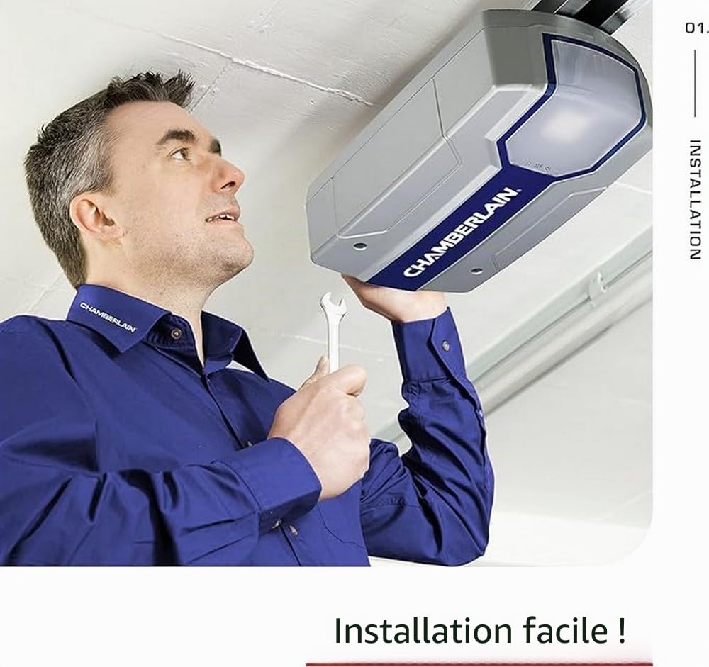 Motorisation pour porte de garage Chamberlain Comfort ML700EV 700 N