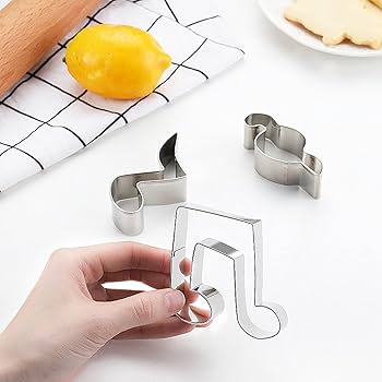 Amazon | KJOET クッキー型 音符 型抜き ステンレス クッキー