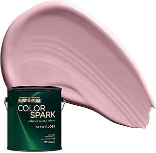 Rust-Oleum Color Spark Interior Paint and Primer in One, Semi-Gloss, Peo...