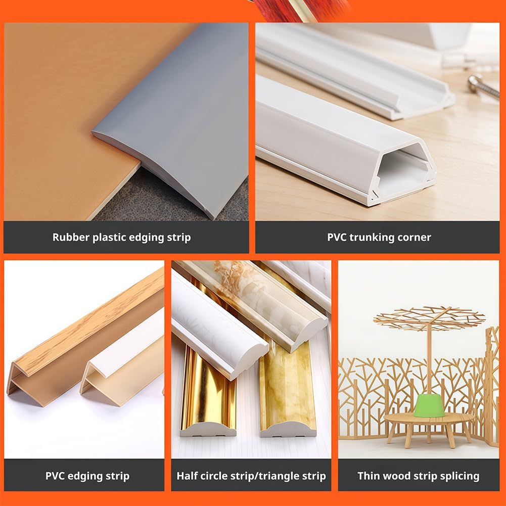 Miter Shears, Adjustable Angle Cutter from 45 to 135 Degrees with SK5 Steel Blade, Multipurpose Trimming Tool for PVC, Wood Trim, and Quarter Round