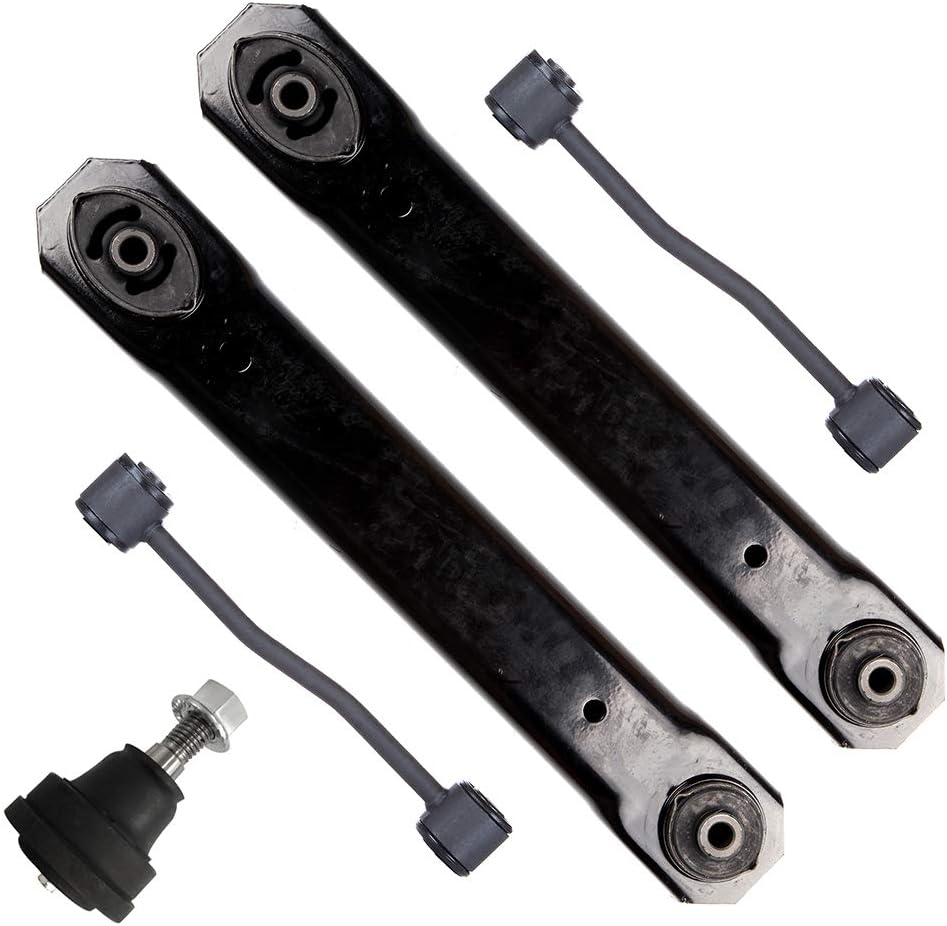 SCITOO 5pcs Rear Suspension Kit For Jeep for Grand Cherokee 1999-2004 (w/Parts Lower Control Arm, Upper Ball Joint, Sway Bar Link)