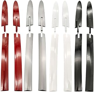 Roof Top Hinge Cover for BMW 3 Series and 4 Series, Convertible Roof Hinge Cover Set, Plastic Replacement Part Compatible with E93 F33 F83 Models, 4-Piece Pack(Red)