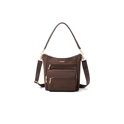 Baggallini Nolita Convertible Crossbody Cross Body Handbags Ganache Twill, Nylon