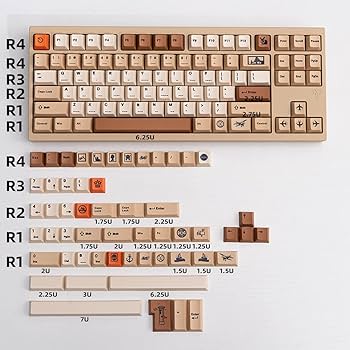 Keyさん専用 Amazon | PBT キーキャップ 143 キー チェリープロファイルレトロキー