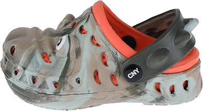 Capelli New York Toddler Boys Later Gator Tie Dye Injected EVA Clog with Backstrap, Green Combo, Size 10